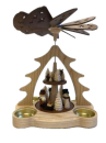 Pyramide mit Wichteln und Schneemann